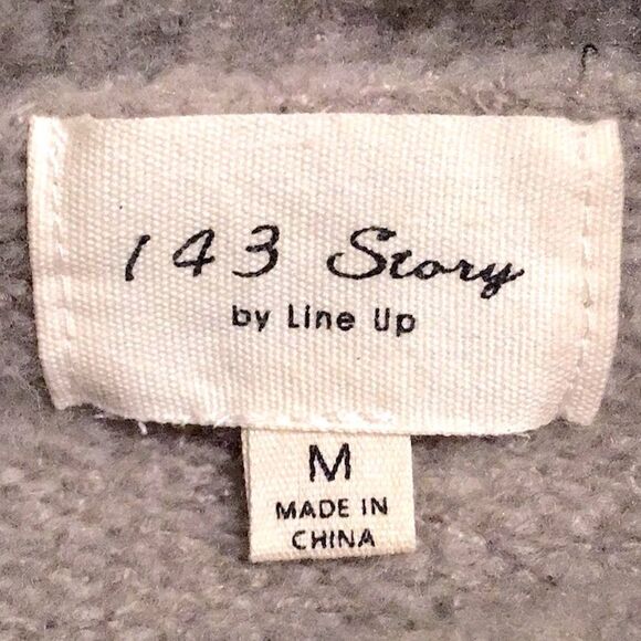 1.4.3. Story by Line Up Gray Pompom Soft Knit Pullover Turtleneck Sweater - Picture 12 of 13